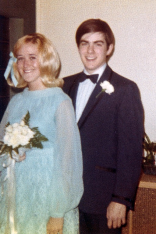 Linda McGregor and Al Snyder at Jr. Prom